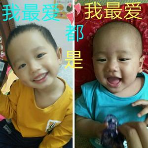 俩宝贝的爱笑妈妈头像