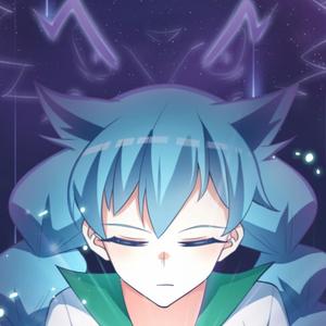 狼狼少女蓝头像