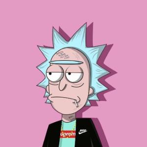 努力的rick头像