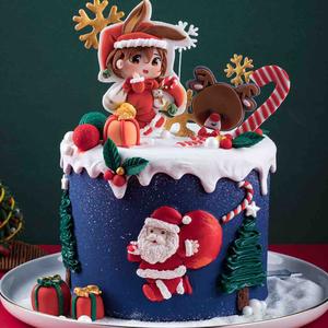 用巧克力在蛋糕上写字 西瓜视频