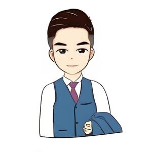 海边悠然弄沙的游客头像