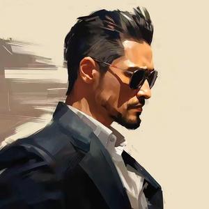 正步人生头像