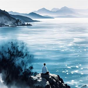 坐山观海头像