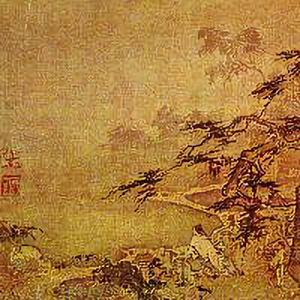 中国画传统山水头像