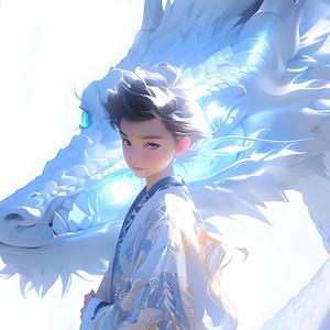 白龙解影头像