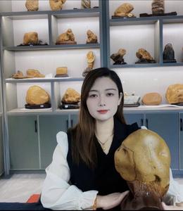 上高县黑猫奇石馆的小店石道自然头像