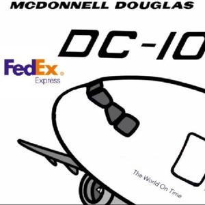 一架后门掉了的DC10头像