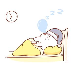 枕头睡书头像