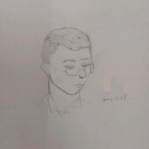 举头望明月头像