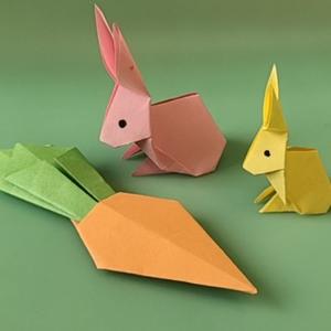 可爱儿童折纸教程头像