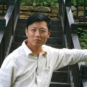 贺云龙购天然陨石头像