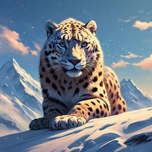雪豹头像