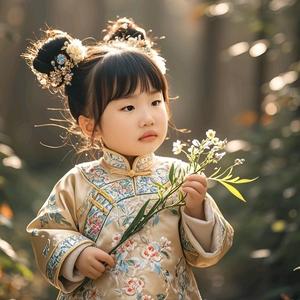 萌娃小叶子头像