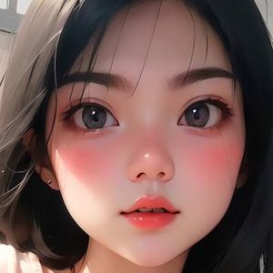 女主角diy美甲饰品头像