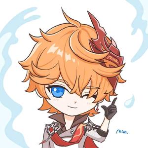 原神肝帝小达鸭头像