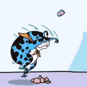 错乱的青蛙头像