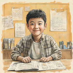 耀麻麻的小书桌头像