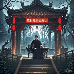 荒村戏台说书人头像