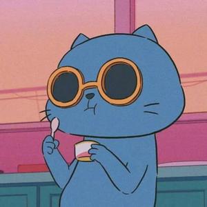 午后的猫头像