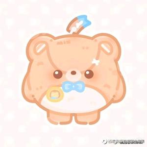 快乐的崽崽熊头像
