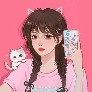 圆脸小妹子头像